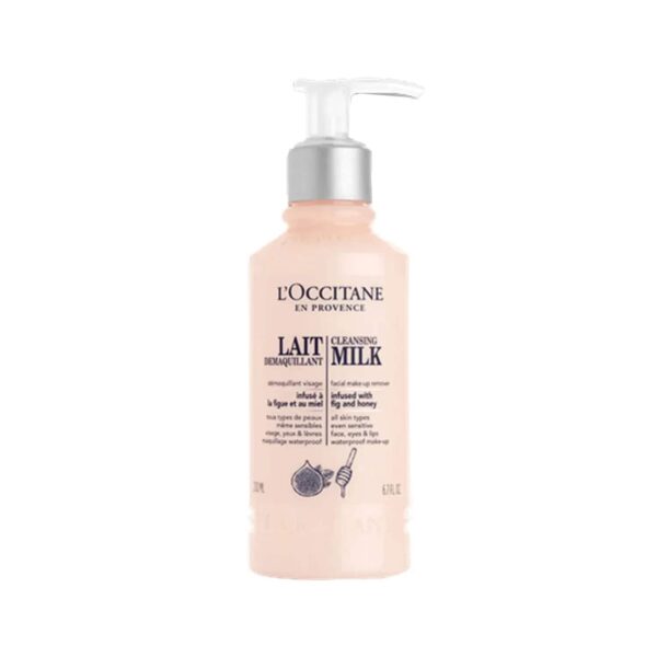 L'occitane Cleansing Milk Makeup Remover - (200ml) - L'occitane