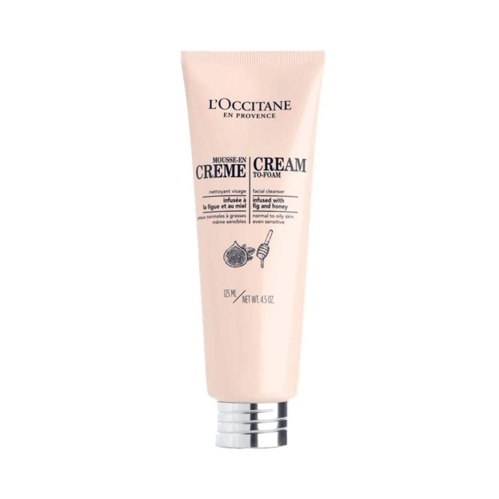 L'occitane Cream-To-Foam Face Cleanser - (125ml) - L'occitane