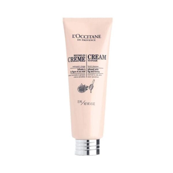 L'occitane Cream-To-Foam Face Cleanser - (125ml) - L'occitane
