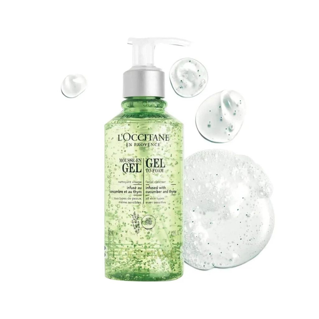 L'occitane Gel-To-Foam Face Cleanser - (200ml) - L'occitane