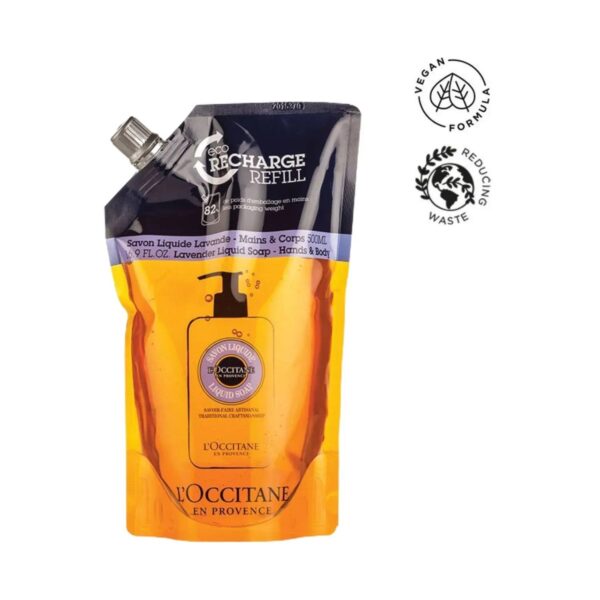 L'occitane Hands & Body Lavender Liquid Soap Refill - (500ml) - L'occitane
