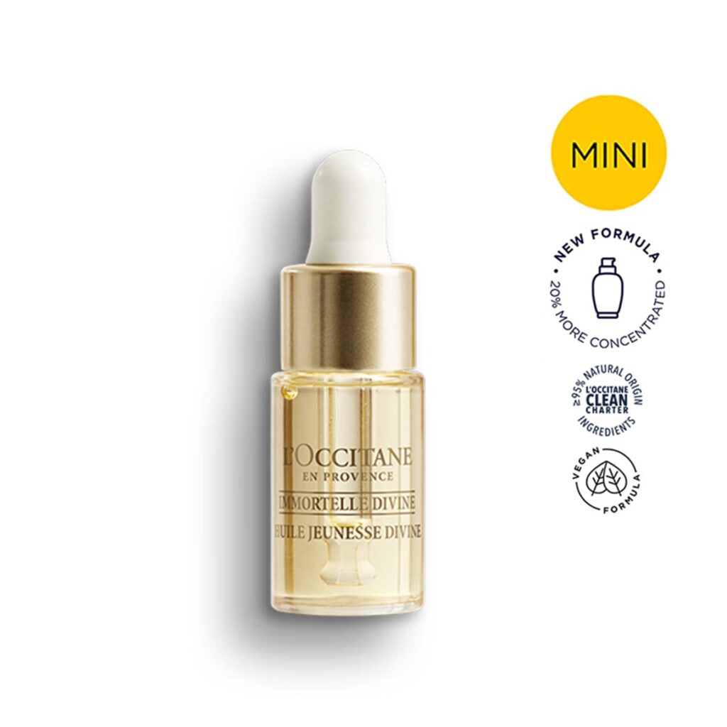 L'occitane Immortelle Divine Youth Face Oil - (4ml) - L'occitane