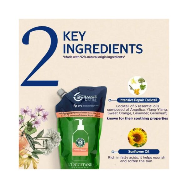 L'occitane Intense Repair Conditioner Refill - (500ml) - L'occitane