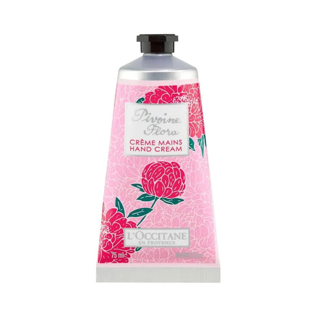 L'occitane Pivoine Flora Hand Cream - (75ml) - L'occitane