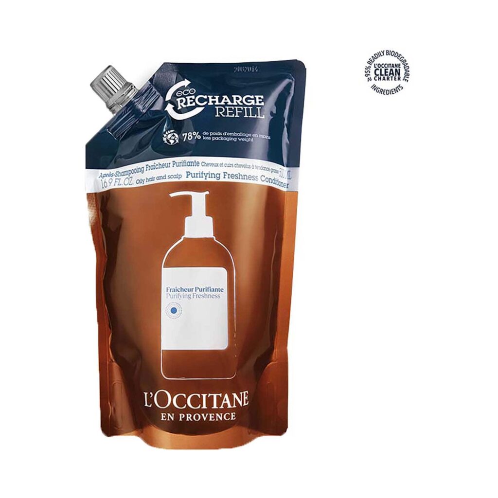 L'occitane Purifying Freshness Conditioner Refill (500 ml) - L'occitane