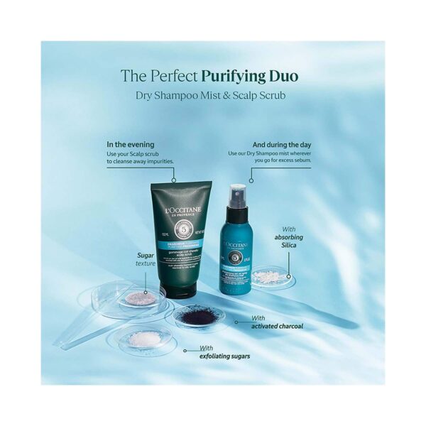 L'occitane Purifying Freshness Dry Shampoo Mist (80 ml) - L'occitane
