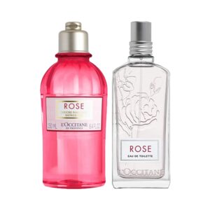 L'occitane Rose Shower & Scent Duo Shower Gel & EDT Combo - L'occitane