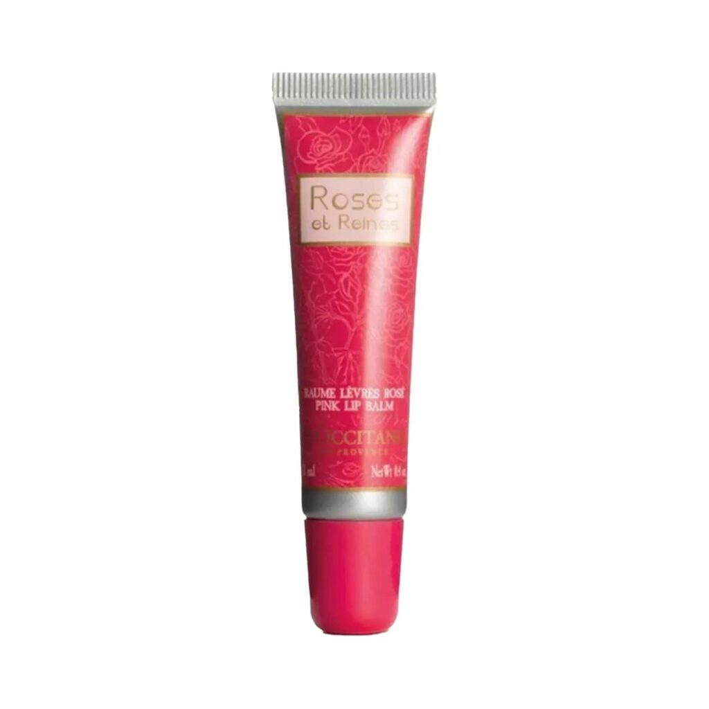 L'occitane Roses Et Reines Pink Lip Balm - (12ml) - L'occitane