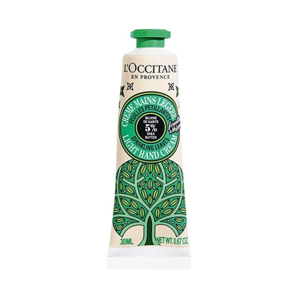 L'occitane Shea Sparkling Leaves Light Hand Cream (30ml) - L'occitane