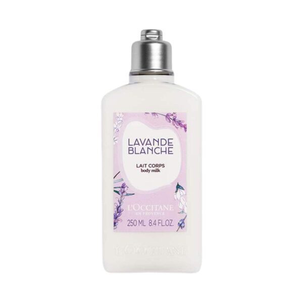 L'occitane White Lavender Body Lotion (250 ml) - L'occitane