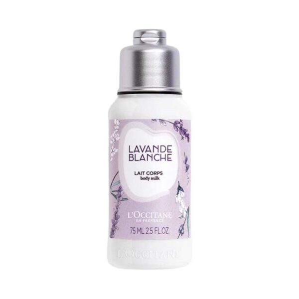 L'occitane White Lavender Body Lotion (75 ml) - L'occitane