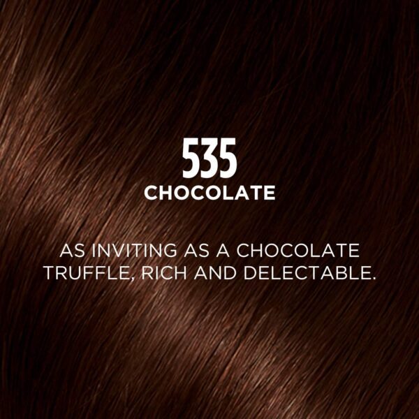 L'Oreal Paris Casting Creme Gloss Hair Color, 535 Chocolate, 87.5g+72ml - L'Oreal Paris