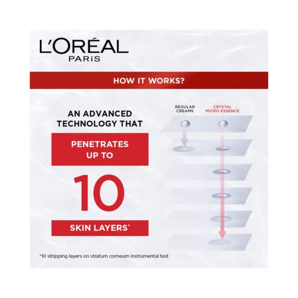 L'Oreal Paris Crystal Clear Skin Combo - Pack of 2 (Micro-essence & Sheet Mask) - L'Oreal Paris