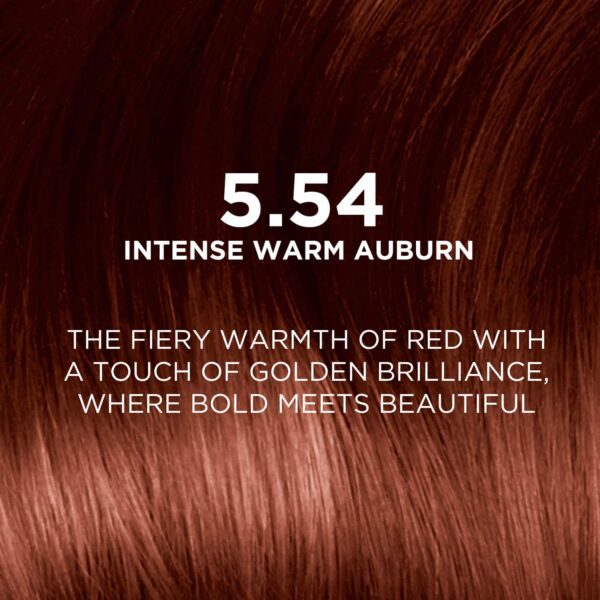 L'Oreal Paris Excellence Fashion Highlights Hair Color 5.54 Intense Warm Auburn (172 ml) - L'Oreal Paris