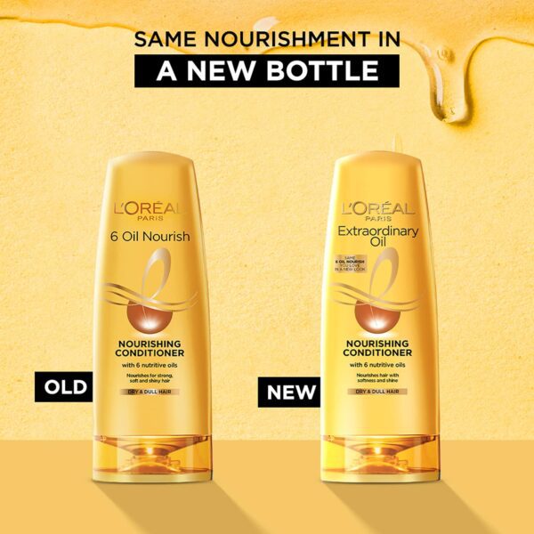 L'Oreal Paris Extraordinary Oil Nourishing Conditioner for Dry & Dull Hair (180ml) - L'Oreal Paris