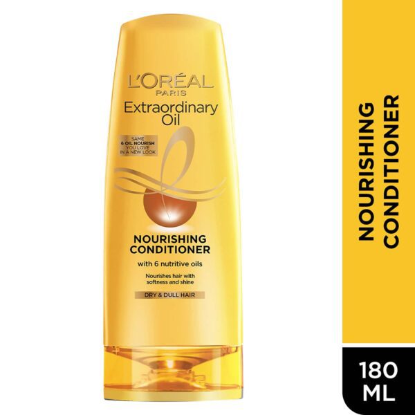 L'Oreal Paris Extraordinary Oil Nourishing Conditioner for Dry & Dull Hair (180ml) - L'Oreal Paris