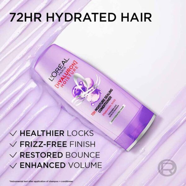 L'Oreal Paris Hyaluron Moisture 72H Moisture Sealing Conditioner (180ml) - L'Oreal Paris
