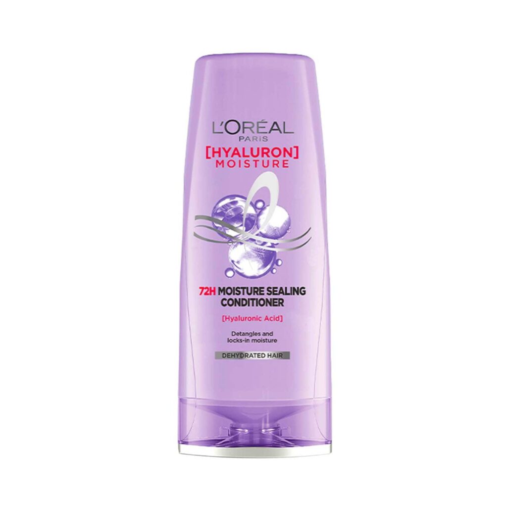 L'Oreal Paris Hyaluronic 72H Moisture Sealing Conditioner (386ml) - L'Oreal Paris