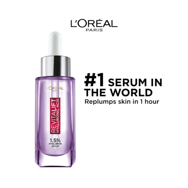 L'Oreal Paris Hyaluronic Acid Plump Skin Combo - Pack of 2 (Cleanser & Serum) - L'Oreal Paris