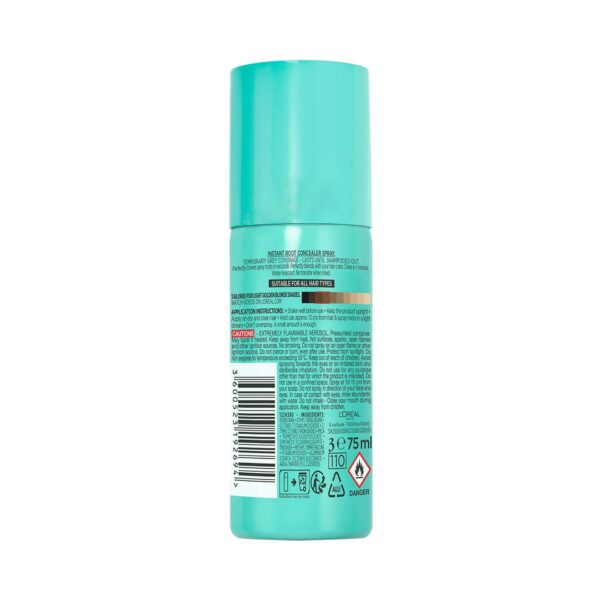 L'Oreal Paris Magic Retouch Root Touch Up Hair Color Spray - 2 Dark Brown (75 ml) - L'Oreal Paris