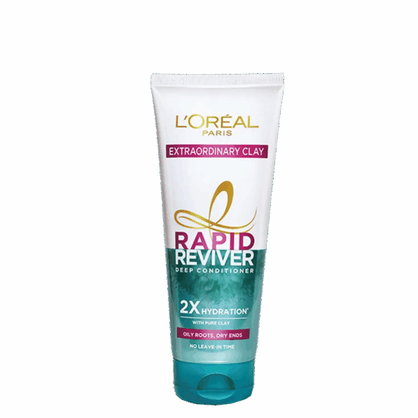 L'Oreal Paris Rapid Reviver Extraordinary Clay Deep Conditioner, 180ml - L'Oreal Paris