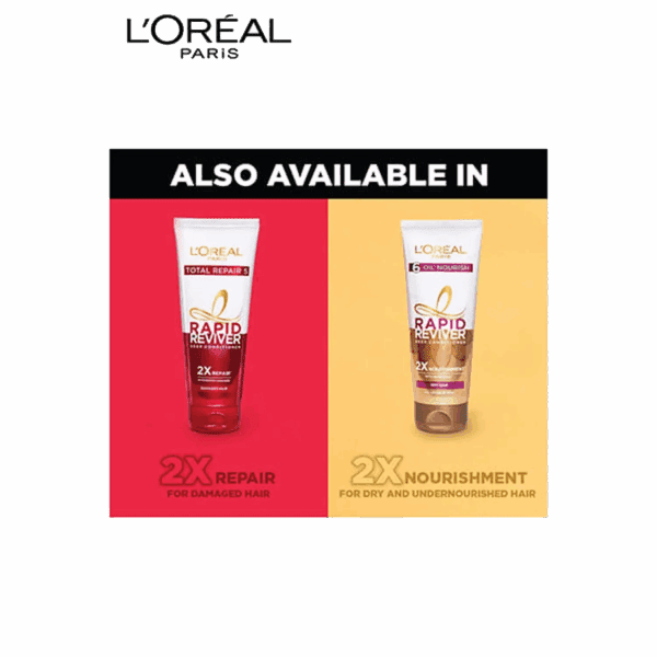 L'Oreal Paris Rapid Reviver Extraordinary Clay Deep Conditioner, 180ml - L'Oreal Paris