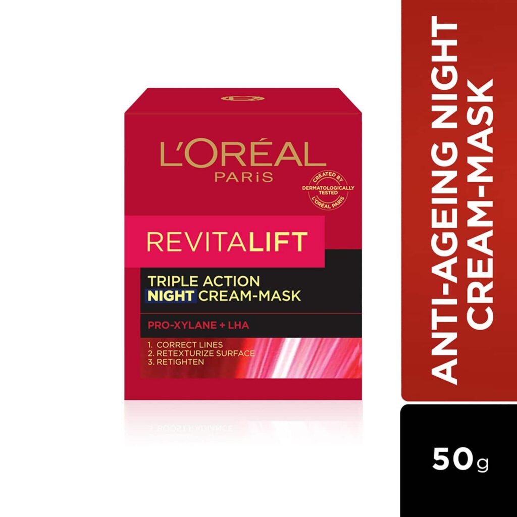 L'Oreal Paris Revitalift Triple Action Night Cream 50ml - L'Oreal Paris