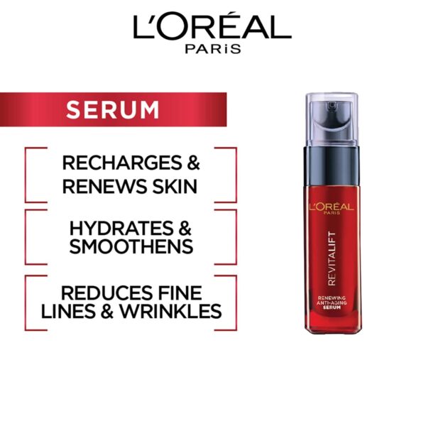 L'Oreal Paris Revitalift Triple Action Renewing Anti-Aging serum (30ml) - L'Oreal Paris