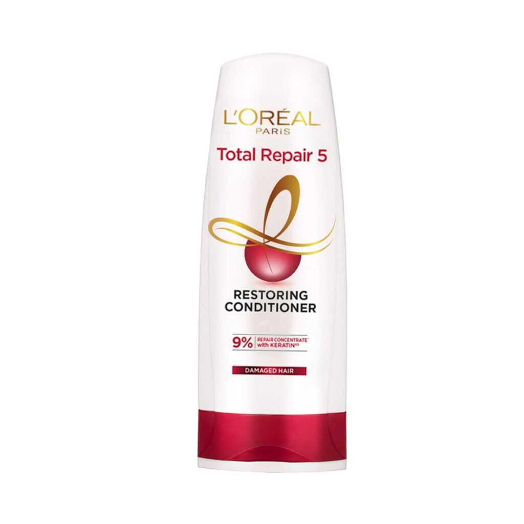 L'Oreal Paris Total Repair 5 Restoring Conditioner with Keratin XS (192.5ml) - L'Oreal Paris