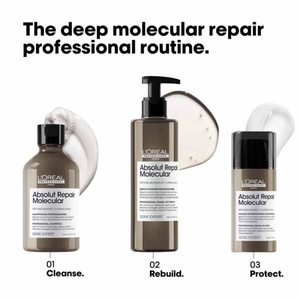 L'OREAL PROFESSIONNEL Absolut Molecular Deep Repairing Leave-In Cream For Damaged Hair (100 ml) - L'OREAL PROFESSIONNEL
