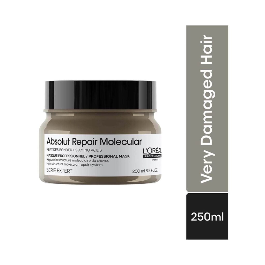 L'OREAL PROFESSIONNEL Absolut Repair Molecular Deep Repairing Cream Mask For Very Damaged Hair (250 ml) - L'OREAL PROFESSIONNEL