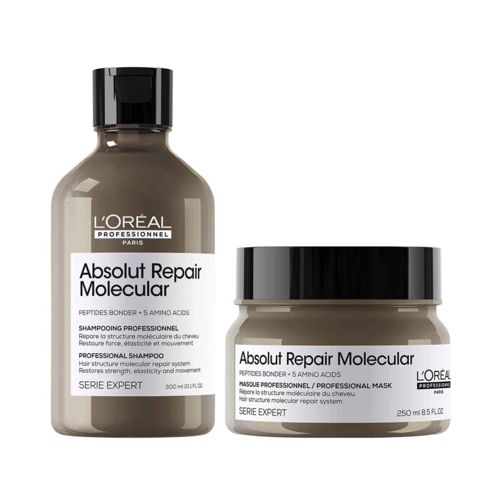 L'OREAL PROFESSIONNEL Absolut Repair Molecular Sulfate-Free Shampoo & Mask (550 ml) - L'OREAL PROFESSIONNEL