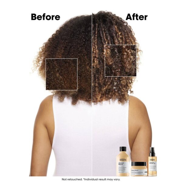 L'Oreal Professionnel Absolut Repair Shampoo (300 ml) Hair Mask (250 ml) Combo For Damaged Hair - L'OREAL PROFESSIONNEL