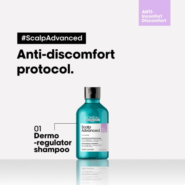 L'OREAL PROFESSIONNEL Advanced Anti-Discomfort Shampoo(300 ml) + Liss Unlimited Hair Mask(250 ml) - L'OREAL PROFESSIONNEL