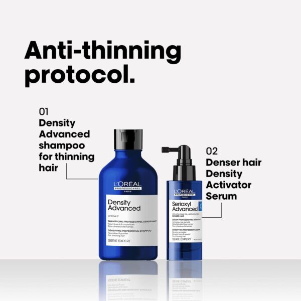 L'OREAL PROFESSIONNEL Density Activator Regime-Density Advanced Shampoo & Serioxyl Advanced Combo - L'OREAL PROFESSIONNEL