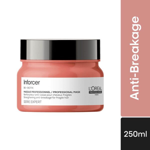L'OREAL PROFESSIONNEL Inforcer Mask for Reduced Hair Breakage (250 ml) With Biotin & Vitamin B6 - L'OREAL PROFESSIONNEL