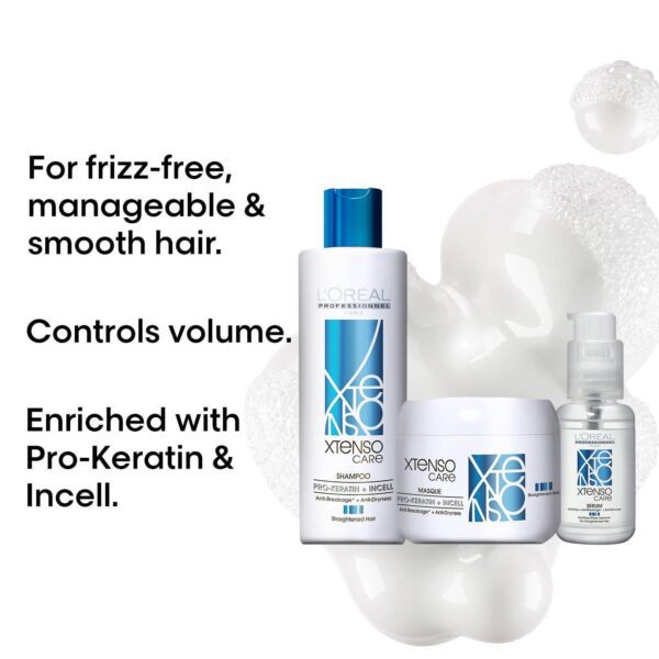 L'OREAL PROFESSIONNEL Pro-Keratine + Incell Shampoo (250 ml), Mask (196g) & Serum (50 ml) Combo - L'OREAL PROFESSIONNEL