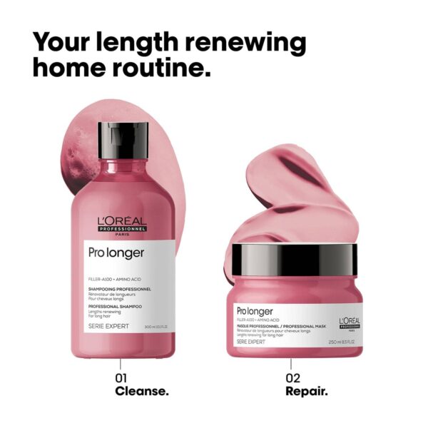 L'OREAL PROFESSIONNEL Pro Longer Mask for Long Hair with Thinned Ends (250 ml) Reduce Split Ends - L'OREAL PROFESSIONNEL
