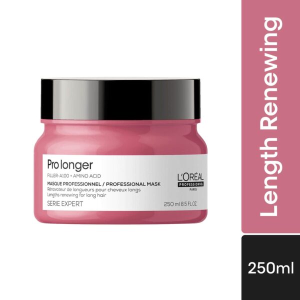L'OREAL PROFESSIONNEL Pro Longer Mask for Long Hair with Thinned Ends (250 ml) Reduce Split Ends - L'OREAL PROFESSIONNEL