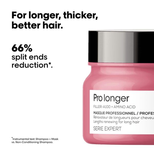 L'OREAL PROFESSIONNEL Pro Longer Shampoo (300 ml), Hair Mask (250 g) Combo For Long Hair & Thin Ends - L'OREAL PROFESSIONNEL