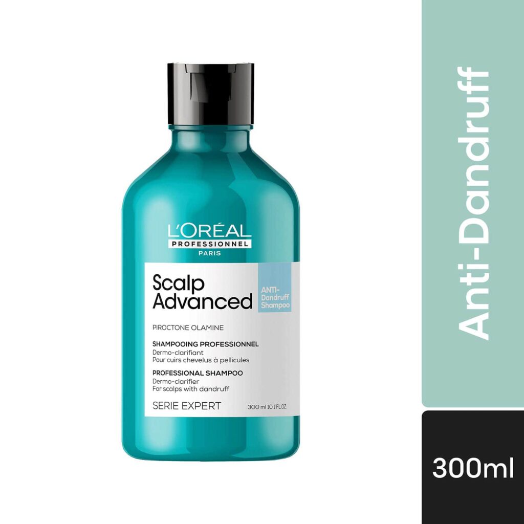 L'OREAL PROFESSIONNEL Scalp Advanced Anti-Dandruff Dermo-Clarifier Shampoo (300 ml) Removes Dandruff - L'OREAL PROFESSIONNEL