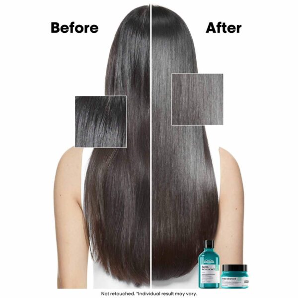 L'OREAL PROFESSIONNEL Scalp Advanced Anti-Oiliness 2-In-1 Deep Purifier Clay (250 ml) - L'OREAL PROFESSIONNEL