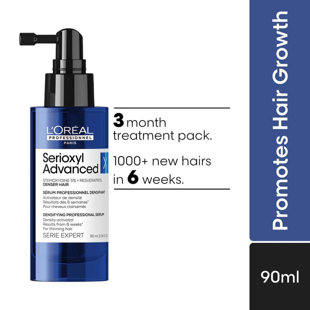 L'OREAL PROFESSIONNEL Serioxyl Advanced Density Activator, Leave-In Serum for Hair Growth - L'OREAL PROFESSIONNEL