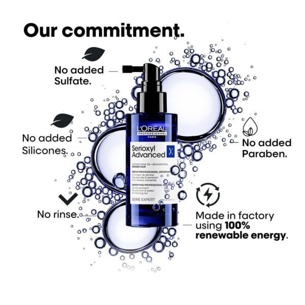 L'OREAL PROFESSIONNEL Serioxyl Advanced Density Activator, Leave-In Serum for Hair Growth - L'OREAL PROFESSIONNEL