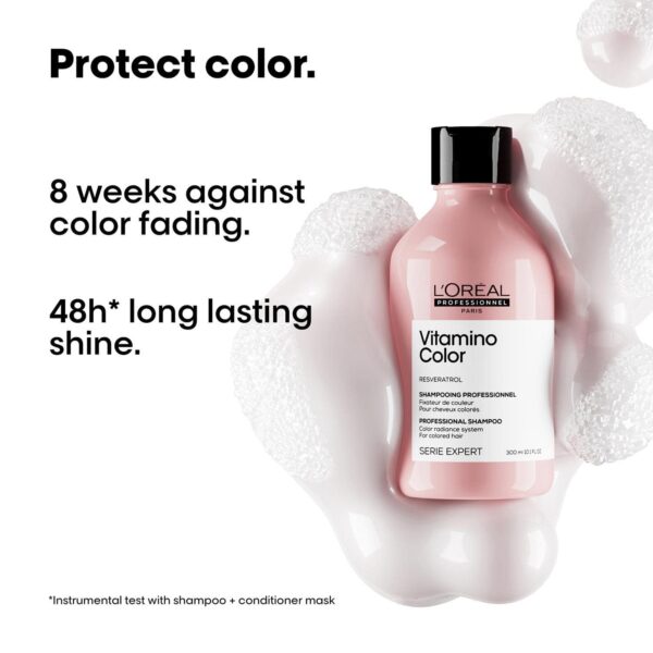 L'OREAL PROFESSIONNEL Vitamino Color Shampoo(300 ml) & Hair Mask (250 g) Color-Treated Hair - L'OREAL PROFESSIONNEL