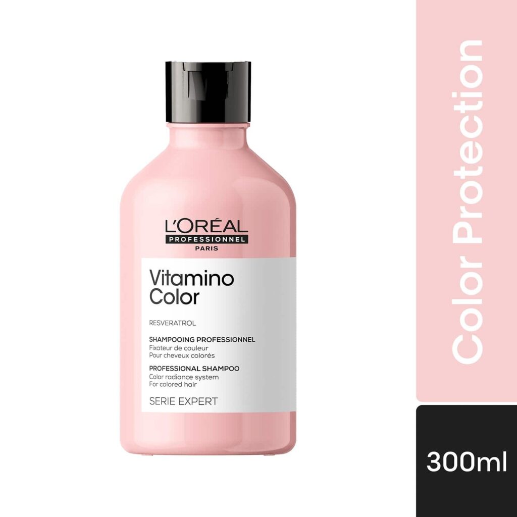 L'OREAL PROFESSIONNEL Vitamino Color Shampoo for Color Protection (300 ml) With Resveratrol - L'OREAL PROFESSIONNEL
