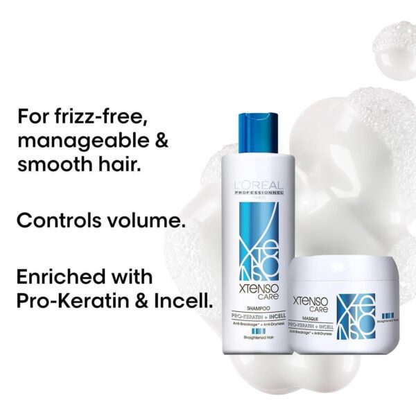L'OREAL PROFESSIONNEL X-Tenso Care Pro-Keratine + Incell Shampoo (250 ml) & Mask (196 g) - L'OREAL PROFESSIONNEL