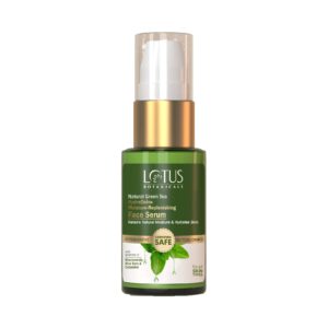 Lotus Botanicals Natural Green Tea Hydradetox Moisture Replenishing Face Serum (30g) - Lotus Botanicals