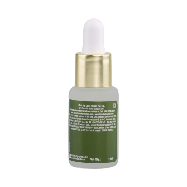 Lotus Botanicals Salicylic Acid + Tea Tree Acne Control & Pore Cleansing Power Serum (14ml) - Lotus Botanicals