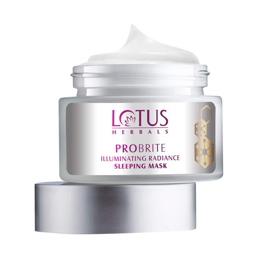 Lotus Herbals Probrite Illuminating Radiance Sleeping Mask (50g) - Lotus Herbals